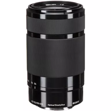 image of Sony - 55-210mm f/4.5-6.3 Telephoto Lens for Most Alpha E-Mount Cameras - Black with sku:bb19454446-bestbuy
