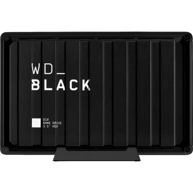 image of WD - BLACK D10 8TB External USB 3.2 Gen 1 Portable Hard Drive - Black with sku:bb21298375-6364268-bestbuy-westerndigital