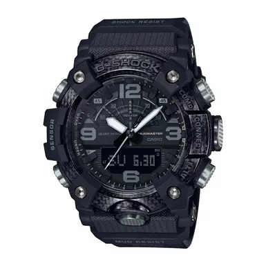 image of G-Shock - Mens G-Shock Mudmaster Connected Quad Sensor Watch Black with sku:ggb100-1b-powersales