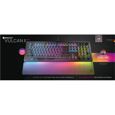 Alt View Zoom 18. ROCCAT - Vulcan II Max Full-size Wired Keyboard with Optical Titan Switch, RGB Lighting, Aluminum Top Plate and Palm Rest 