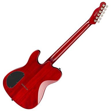 image of Fender Special Edition Custom Telecaster FMT HH - Laurel Fingerboard - Crimson Red Transparent with sku:b07hct3czb-fen-amz