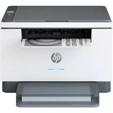 image of HP - LaserJet M234dw Wireless Black-and-White Laser Printer - White & Slate with sku:bb21711927-bestbuy