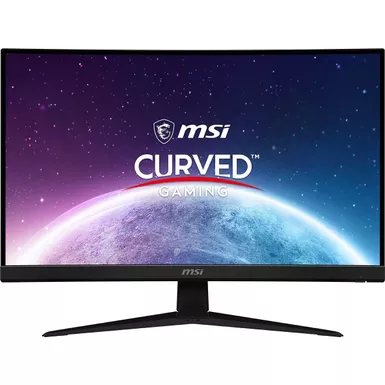 image of MSI G27C4 E3 27" 16:9 Full HD 180Hz Curved Rapid VA LCD Gaming Monitor, Metallic Black with sku:msig27c4e3-adorama