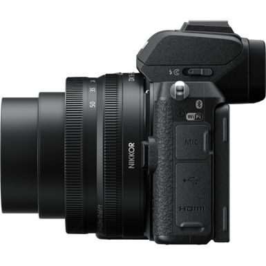 Alt View Zoom 12. Nikon - Z50 Mirrorless 4K Video Camera with NIKKOR Z DX 16-50mm f/3.5-6.3 VR Lens - Black