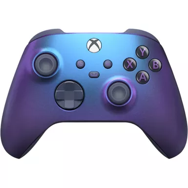 image of Microsoft - Xbox Wireless Controller for Xbox Series X, Xbox Series S, Xbox One, Windows Devices - Stellar Shift Special Edition with sku:bb22064347-bestbuy