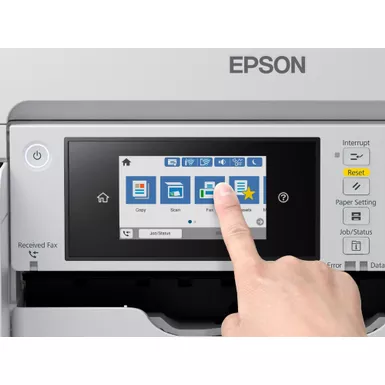 image of Epson - EcoTank Pro ET-16600 Wireless All-In-One Inkjet Printer - White with sku:bb21463698-bestbuy