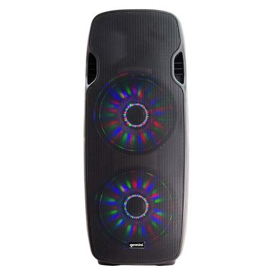 image of Gemini Dual 15 inch Bluetooth Loudspeaker with sku:as215blult-electronicexpress