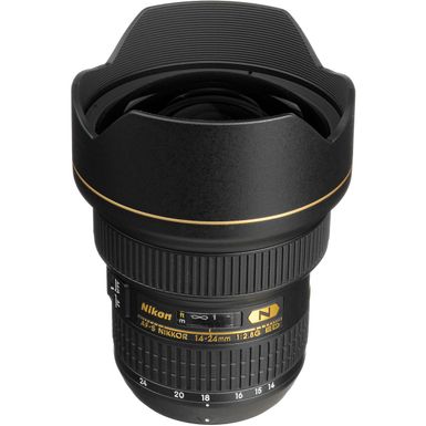 image of Nikon 14-24mm f/2.8G ED-IF AF-S NIKKOR Lens F/DSLR Cameras - U.S.A. Warranty with sku:nk1424afsu-adorama