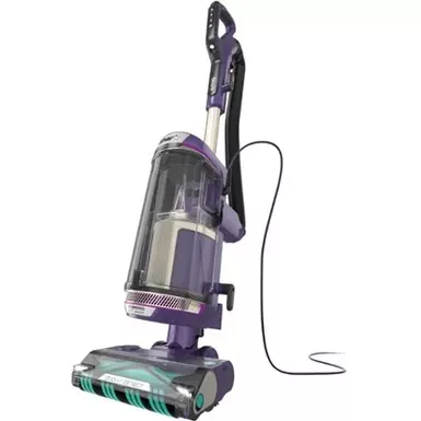 image of Shark - PowerDetect Upright Vacuum with DuoClean Detect Technology, Self-Cleaning Brushroll, and XL Dustcup - Eggplant with sku:bb22317225-bestbuy