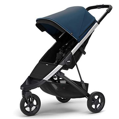 image of Thule Spring Stroller, Majolica Blue (11300103) with sku:b08323mmyc-amazon