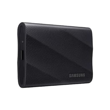 image of SAMSUNG T9 Portable SSD 4TB, USB 3.2 Gen 2x2 External Solid State Drive, Seq. Read Speeds Up to 2,000MB/s for Gaming, Students and Professionals,MU-PG4T0B/AM, Black with sku:b0chfszx9w-amazon