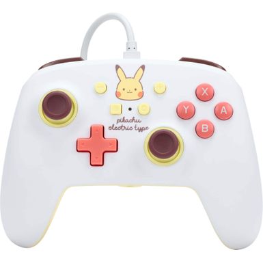 image of PowerA - Enhanced Wired Controller for Nintendo Switch - Pikachu Electric Type with sku:bb21951483-6496069-bestbuy-powera