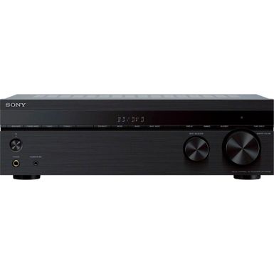 image of Sony - 725W 5.2-Ch. Hi-Res 4K Ultra HD A/V Home Theater Receiver - Black with sku:strdh590-electronicexpress