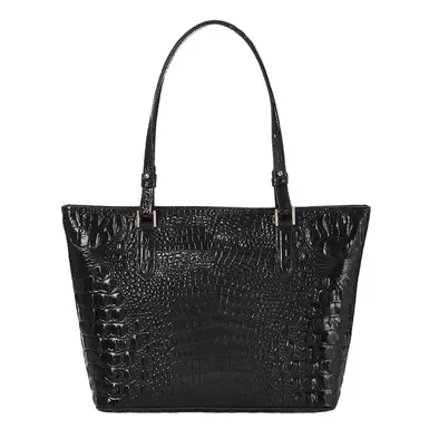 Brahmin Asher Tote (Medium, Black Melbourne)