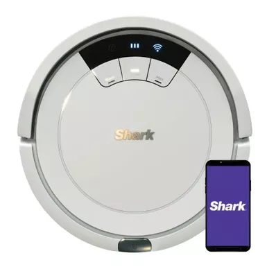 image of Shark - ION Robot Vacuum, Wi-Fi Connected - Light Gray with sku:rv763-powersales