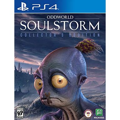 image of Oddworld: Soulstorm - Collector's Oddition (PS4) - PlayStation 4 with sku:b091f67y1w-max-amz