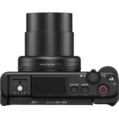 Alt View Zoom 24. Sony - ZV-1 20.1-Megapixel Digital Camera for Content Creators and Vloggers - Black