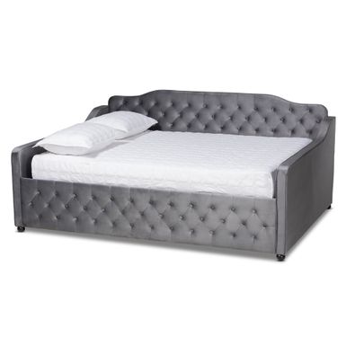 image of Silver Orchid Raag Transitional Contemporary Daybed - Grey - Full with sku:moe6q6cuejx0vall5h0eagstd8mu7mbs-mod-ovr