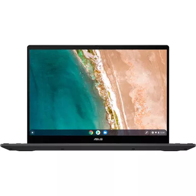 ASUS Chromebook Plus CX5601 16" 2-in-1 Touchscreen Laptop with Google AI - Intel Core i3 - 8GB Memory - 128GB SSD - Gray