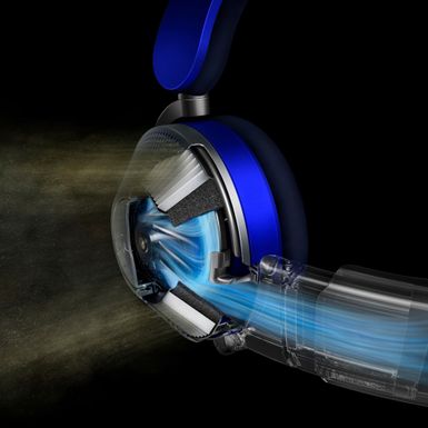 Alt View Zoom 12. Dyson Zone headphones with air purification - Ultra Blue/Prussian Blue