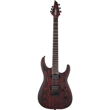 Jackson Pro Series Dinky DK2 Modern Ash HT6 Electric Guitar, Ebony Fingerboard, Baked Red