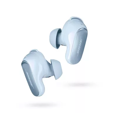 image of Bose QuietComfort Ultra Wireless Noise Cancelling Earbuds - Moonstone Blue with sku:bo8828260050-adorama