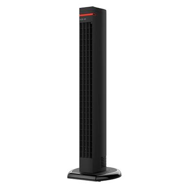 image of Sharper Image - RISE 40 Oscillating Tower Fan with Remote - Black with sku:bb21765483-6463534-bestbuy-sharperimage