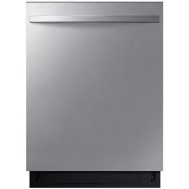 image of Samsung - 24” Top Control Built-In Dishwasher with Height-Adjustable Rack, 53 dBA - Stainless Steel with sku:bb22164171-bestbuy