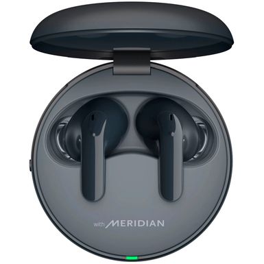 Angle Zoom. LG - TONE Free T90Q True Wireless In-Ear Earbuds - Black