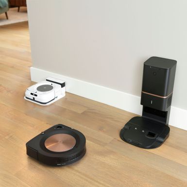 Alt View Zoom 22. iRobot - Roomba s9+ (9550) Wi-Fi Connected Self-Emptying Robot Vacuum - Java Black