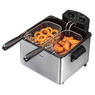 Rent to own Hamilton Beach Electric Deep Fryer, 4.5-Liter Oil Capacity