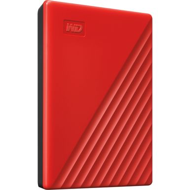 Left Zoom. WD - My Passport 2TB External USB 3.0 Portable Hard Drive - Red