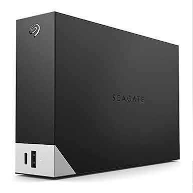 image of Seagate One Touch Hub 16TB External Hard Drive Desktop HDD – USB-C and USB 3.0 Port, for Computer Desktop Workstation PC Laptop Mac, 4 Months Adobe Creative Cloud Photography Plan (STLC16000400) with sku:sestlc164-adorama