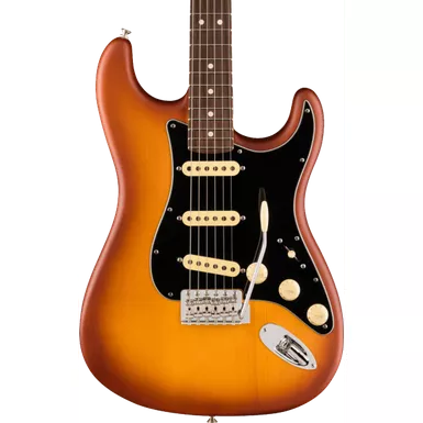 image of Fender American Performer Spruce Stratocaster Electric Guitar, Rosewood Fingerboard, Honey Burst with sku:fen-0171030742-guitarfactory