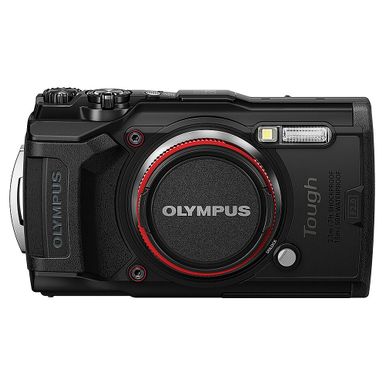 image of Olympus - Tough TG-6 12.0 Megapixel Digital Camera - Black with sku:bb21258588-6355725-bestbuy-olympus