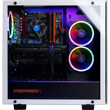 Alt View Zoom 14. CyberPowerPC - Gamer Xtreme Gaming Desktop - Intel Core i3-12100F - 8GB Memory - AMD Radeon RX 6500 XT - 500GB SSD - White