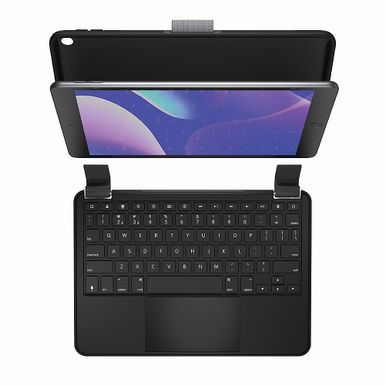 image of Brydge - 10.2 MAX+ Keyboard Case with Trackpad for Apple iPad (9th  8th & 7th Gen) - Black with sku:bb21959773-6499127-bestbuy-brydgeglobal