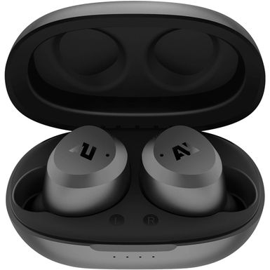 image of Ausounds AU-Stream Hybrid True Wireless Noise-Cancelling Earbuds, Gray with sku:aushb101gray-adorama