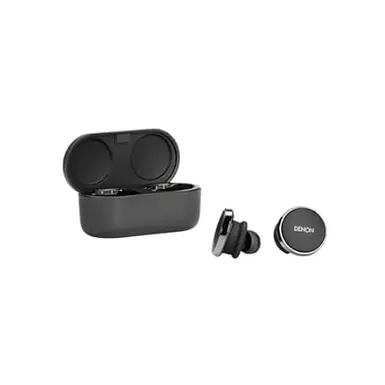 Denon - PerL Pro True Wireless Adaptive Active Noise Cancelling In-Ear Earbuds - Black