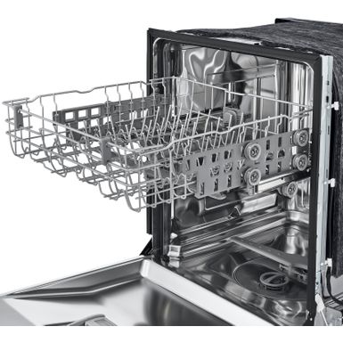 Alt View Zoom 20. LG - 24" Front Control Built-In Stainless Steel Tub Dishwasher with SenseClean and 52 dBA - Stainless steel