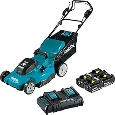 Makita XML11CT1 36V (18V X2) LXT® 21" Self-Propelled Lawn Mower Kit with 4 Batteries (5.0Ah)