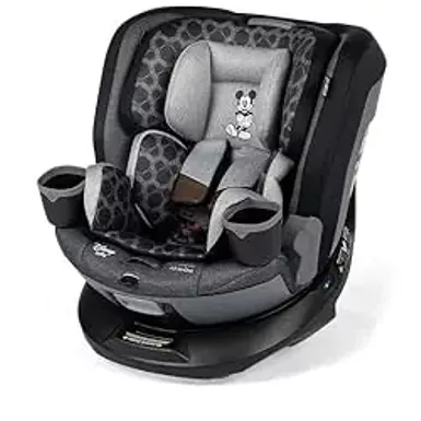 image of Disney Baby Turn and Go 360 Rotating All-in-One Convertible Car Seat, Vintage Mickey Mouse with sku:b0cvnqs429-amazon