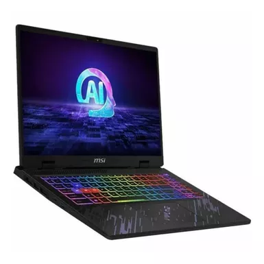 MSI Pulse 16 AI C1VFKG-063US 16" WQXGA 240Hz Gaming Laptop, Intel Core Ultra 9 185H 2.3GHz, 32GB RAM, 1TB SSD, NVIDIA GeForce RTX 4060 8GB, Windows 11 Pro, Black