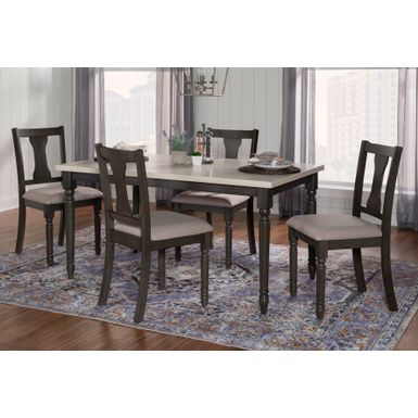 Harcrest 5PC Dining Set Gray