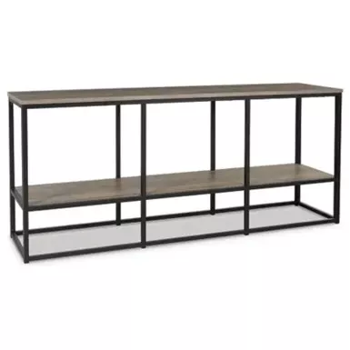 Brown/Black Wadeworth Extra Large TV Stand