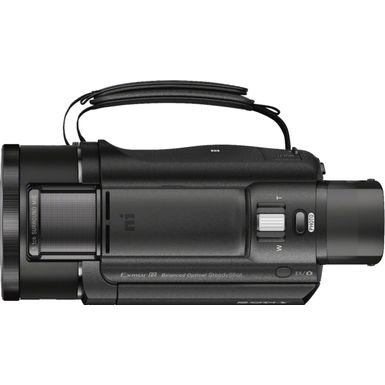 Alt View Zoom 12. Sony - Handycam AX53 4K Flash Memory Premium Camcorder - Black