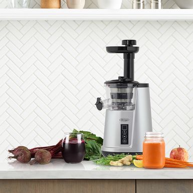Alt View Zoom 15. Omega - Cold Press 365, 150W, Silver Vertical Slow Masticating Juicer - Silver