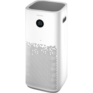 image of Insignia™ - 497 Sq. Ft. HEPA Air Purifier - White with sku:bb21682039-6444067-bestbuy-insignia