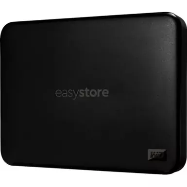 image of WD - Easystore 2TB External USB 3.0 Portable Hard Drive - Black with sku:bb21522763-bestbuy