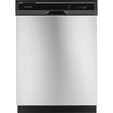 image of Amana 24" Built-In Stainless Steel Dishwasher with sku:bb20699491-5796525-bestbuy-amana
